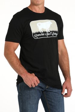 Cinch Mens Ranchin Aint Easy T Shirt