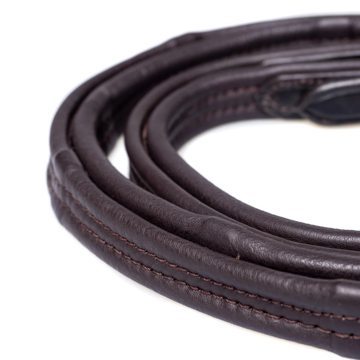 Flexible Fit Padded Leather Reins 5/8