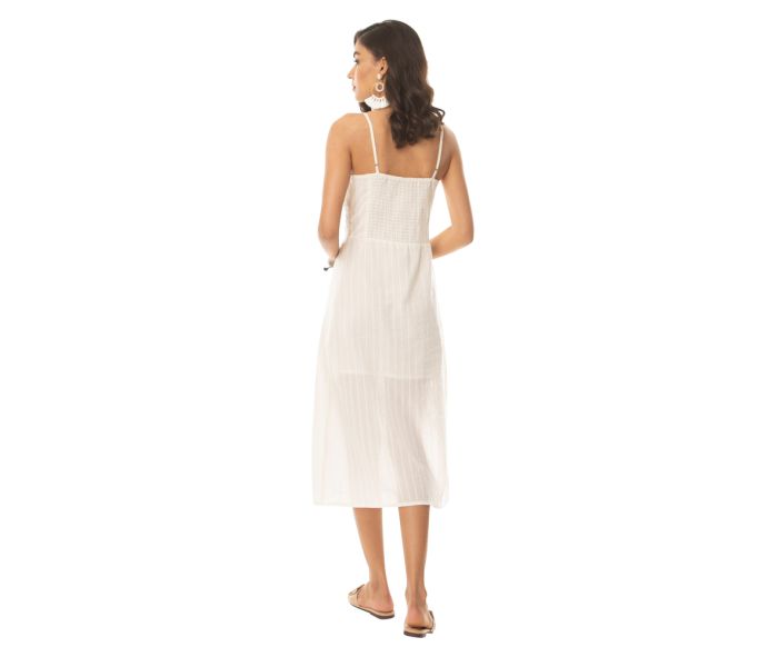 Chic Net Detail Dress - Clearance