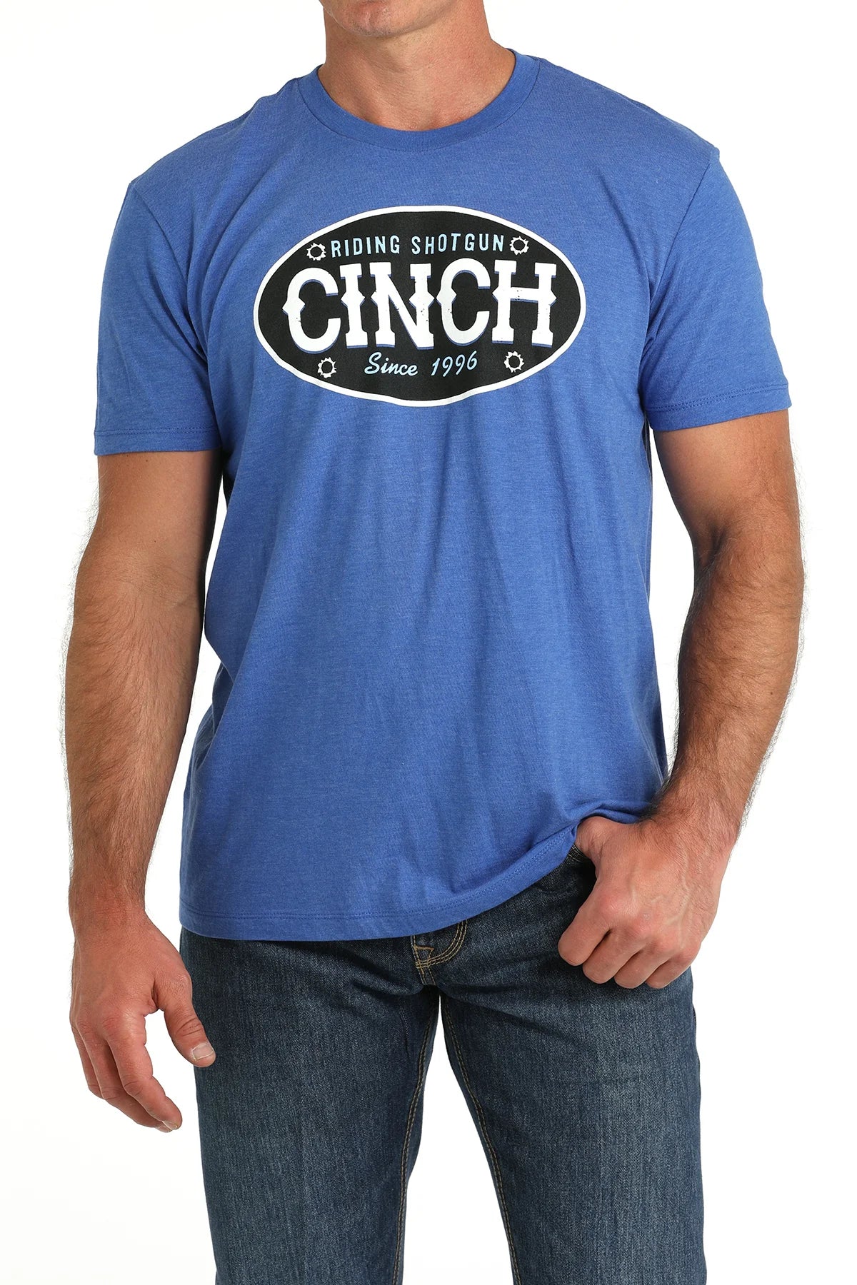 Cinch Mens Riding Shotgun T Shirt