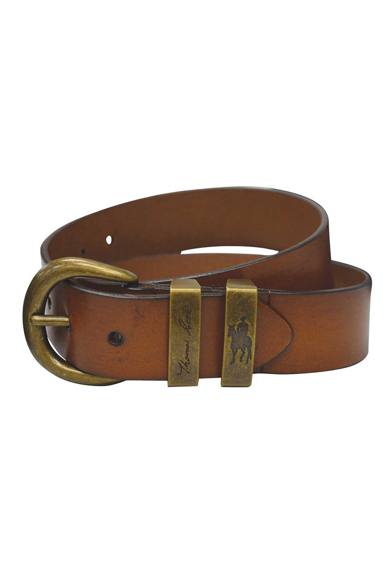 Thomas Cook Brass Twin Keeper Belt