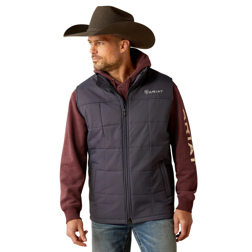 Ariat Mns Crius Insulated Vest Odyssey Grey