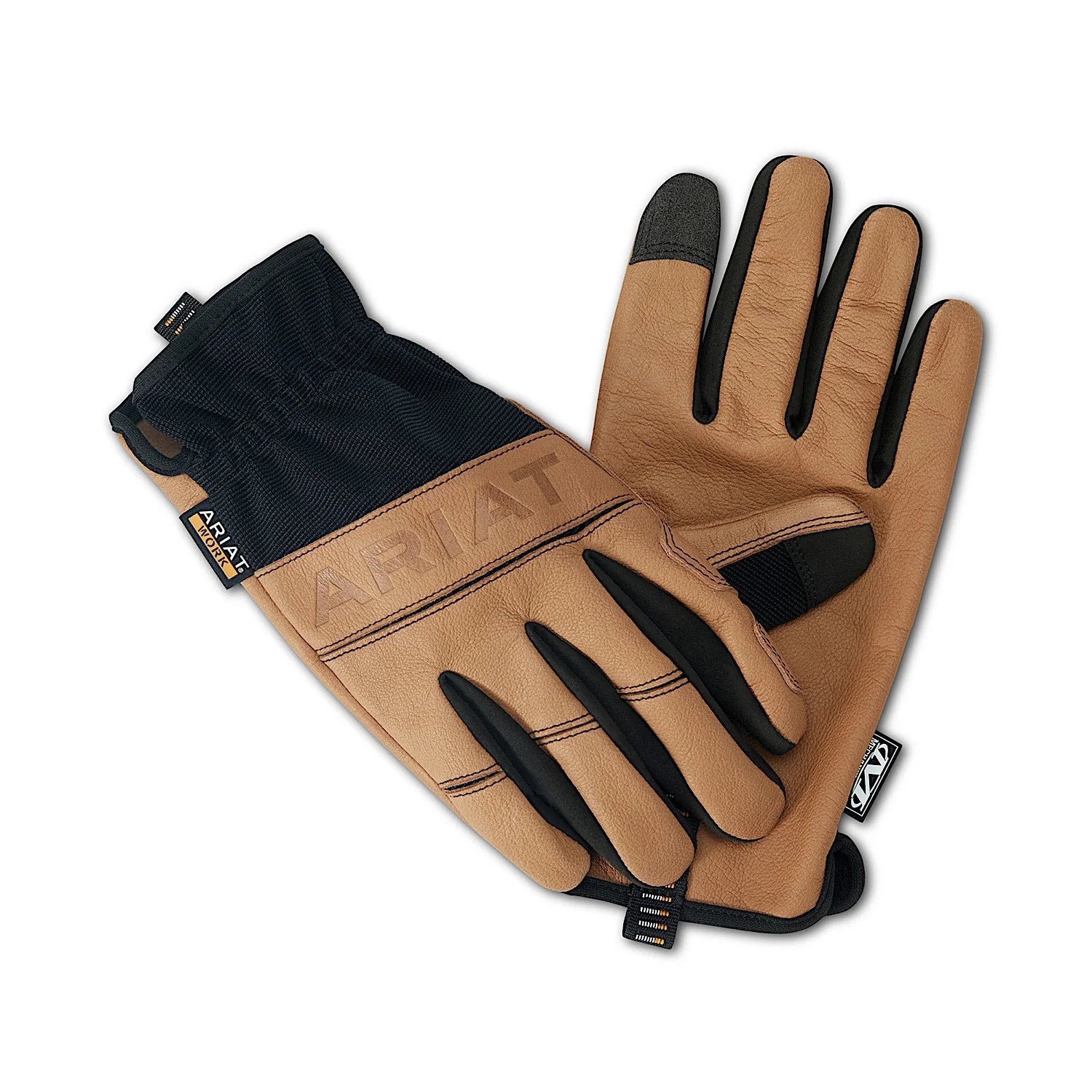 Ariat Mns Flexpro Leather Work Glove Brown/Black