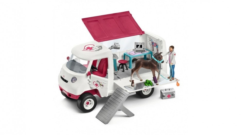 Schleich - Mobile Vet with Hanoverian Foal