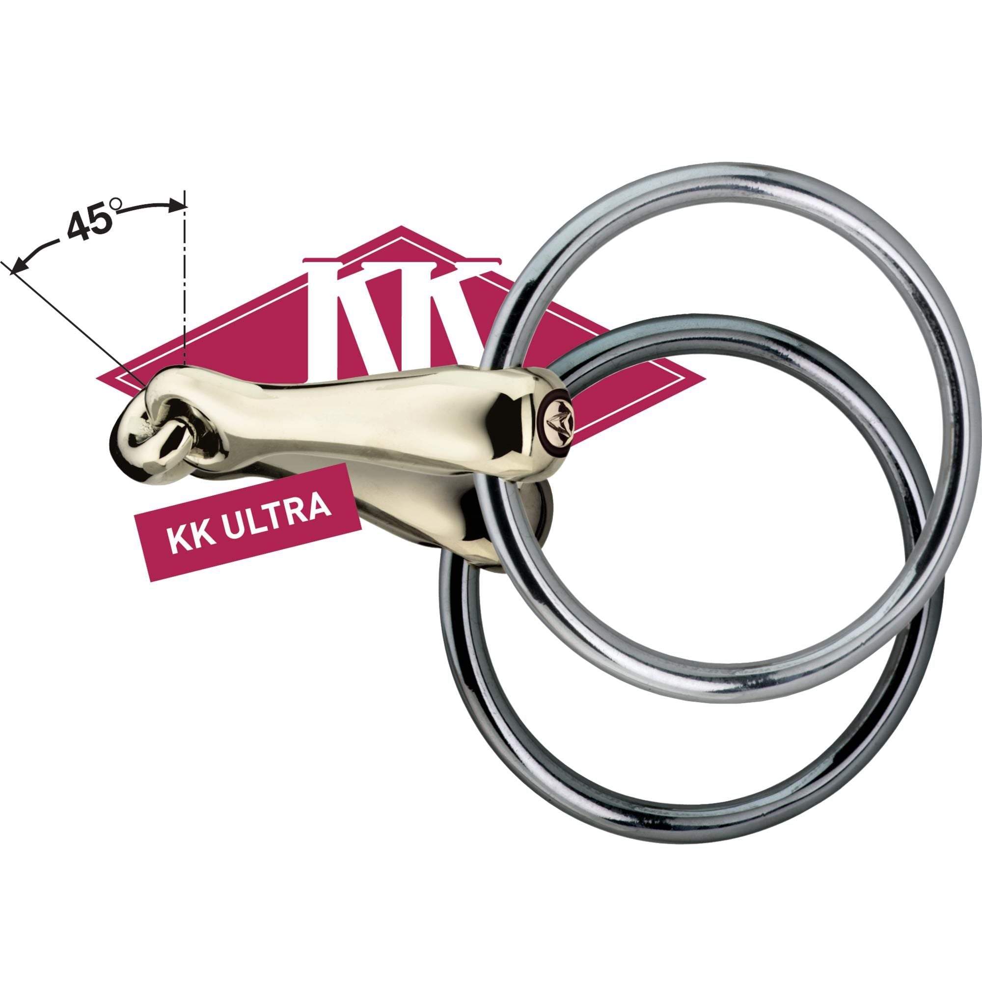 Sprenger Kk Ultra Snaffle, Sensog.12Mm W.70Mm St.St. Rg.