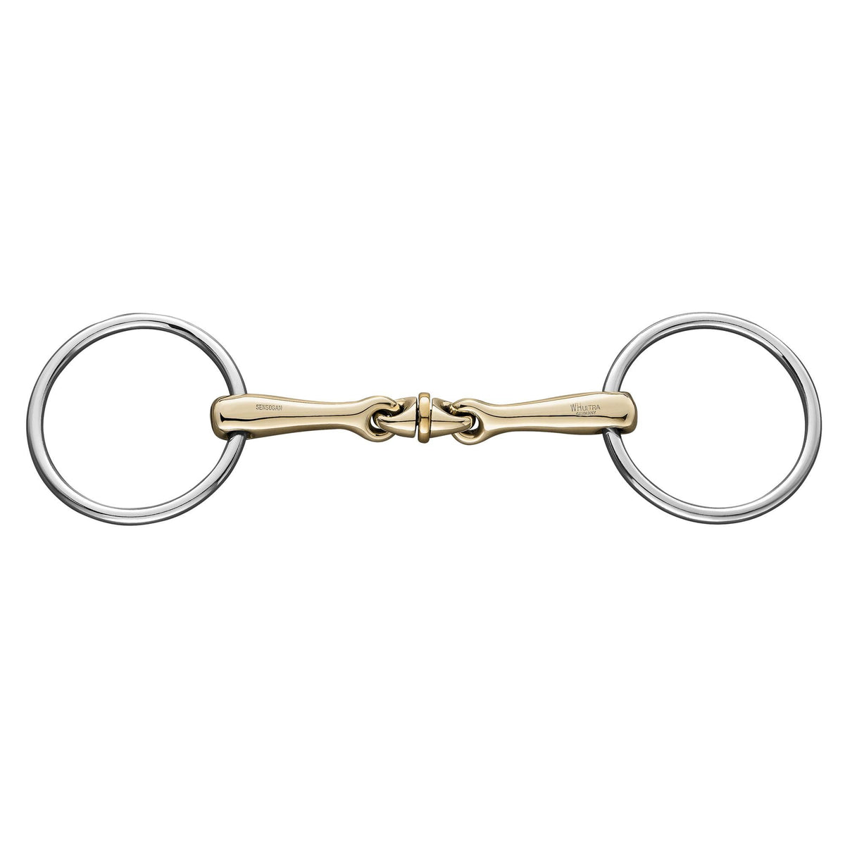 Sprenger WH Ultra Snaffle Sensogan 14mm with 70mm Stainless Steel Ring