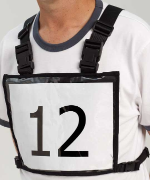 Eventing Number Holder Vest