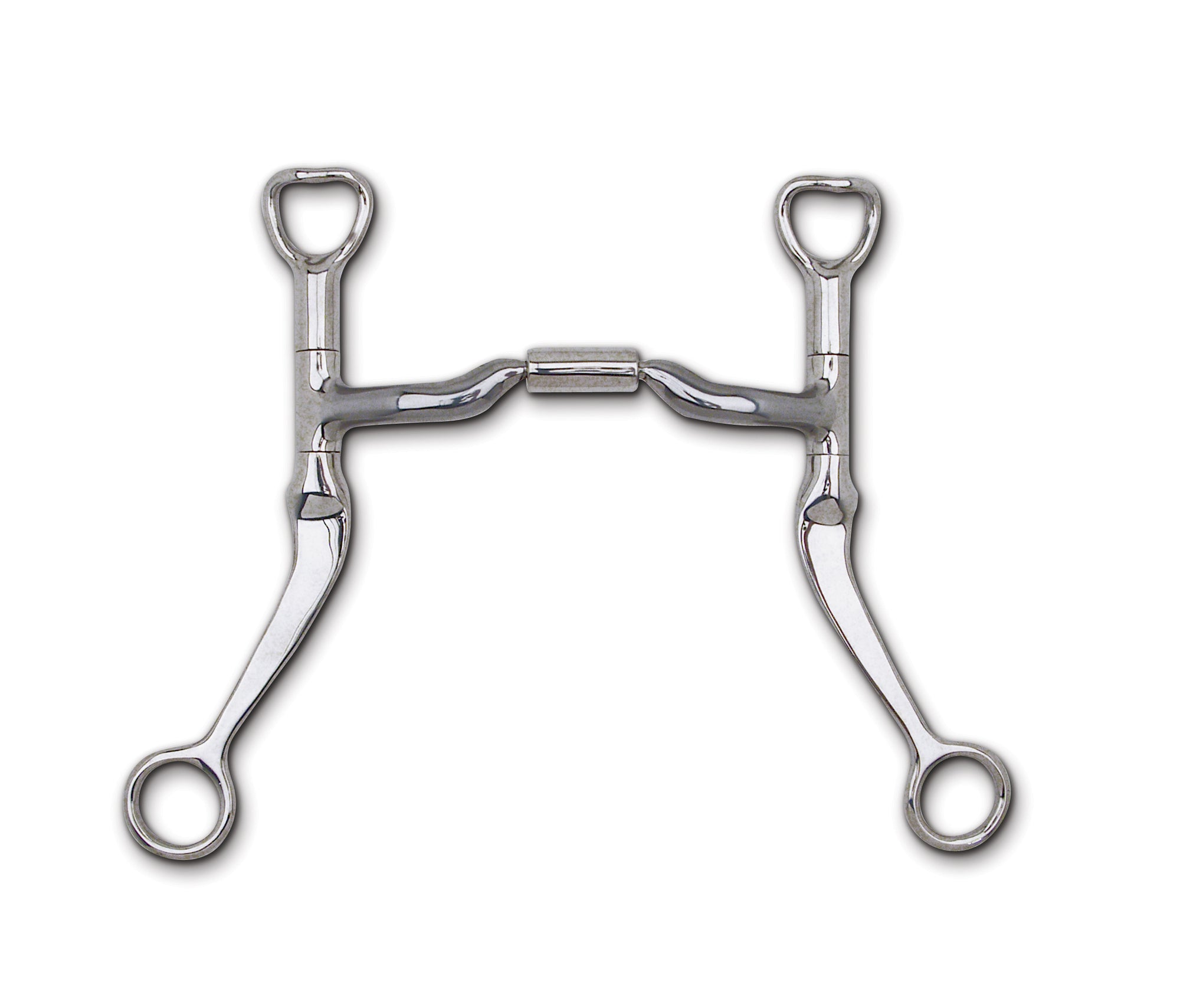 Myler Flat Shank Low Port Comfort Snaffle MB 04