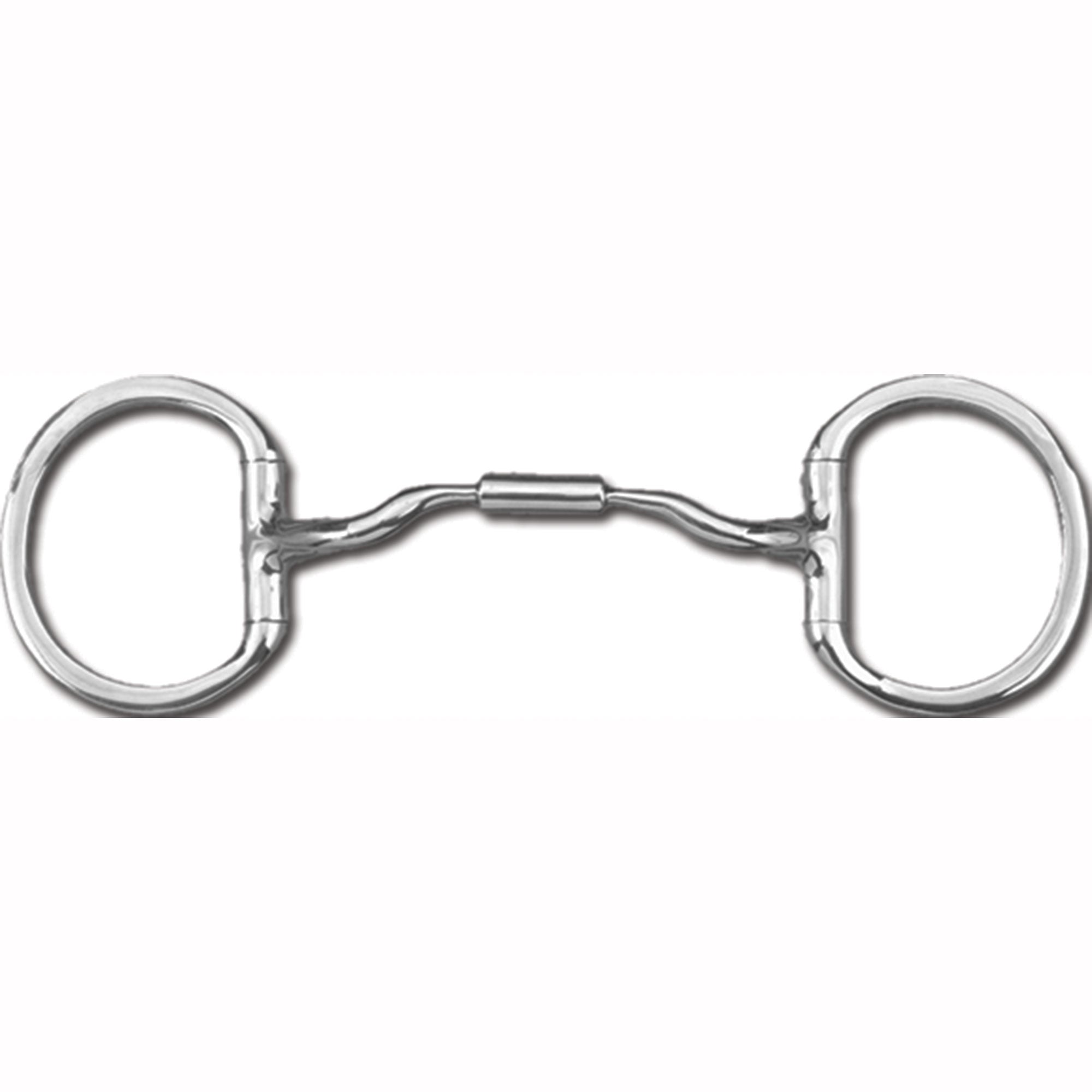 Myler Eggbutt Without Hooks Low Port Comfort Snaffle Mb04