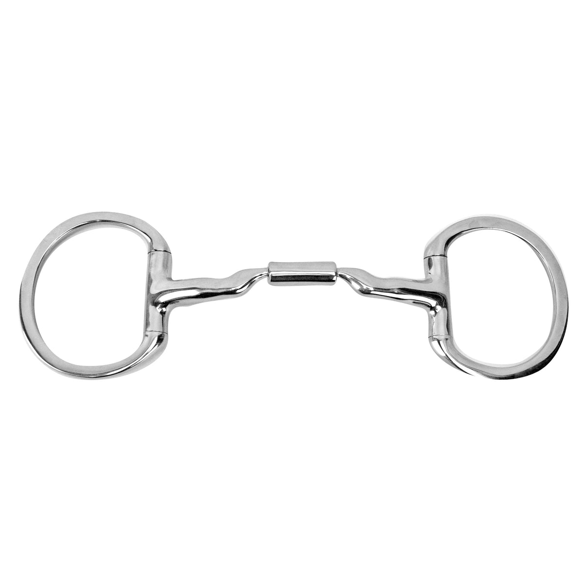 Myler Eggbutt Without Hooks Low Port Comfort Snaffle Mb04-14Mm