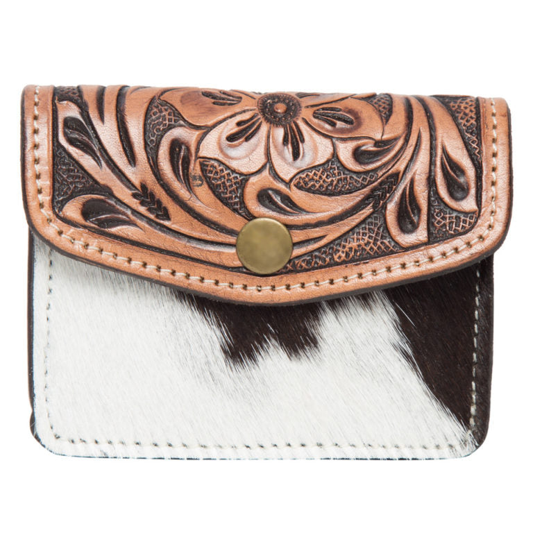 The Design Edge Chile Tooling Leather Cowhide Purse