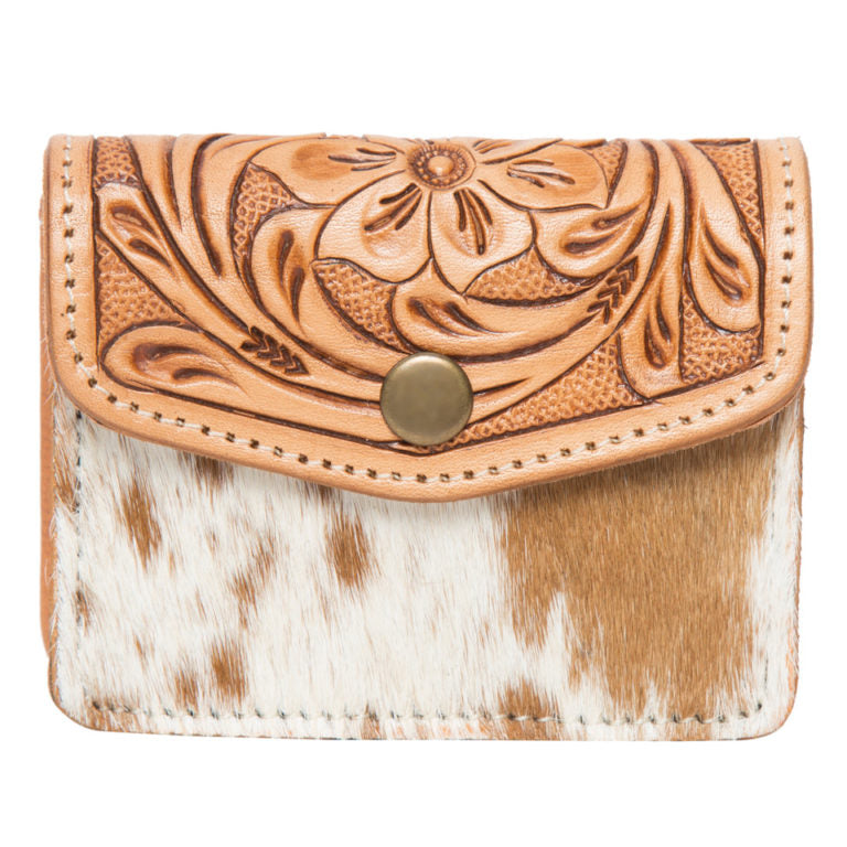 The Design Edge Chile Tooling Leather Cowhide Purse