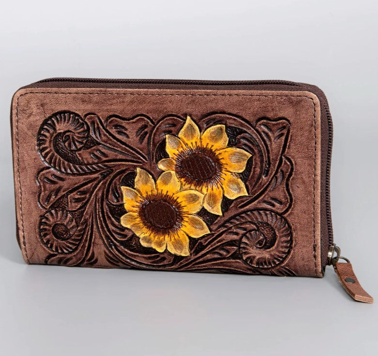 American Darling Sunflower Wallet Saddleworld Ipswich