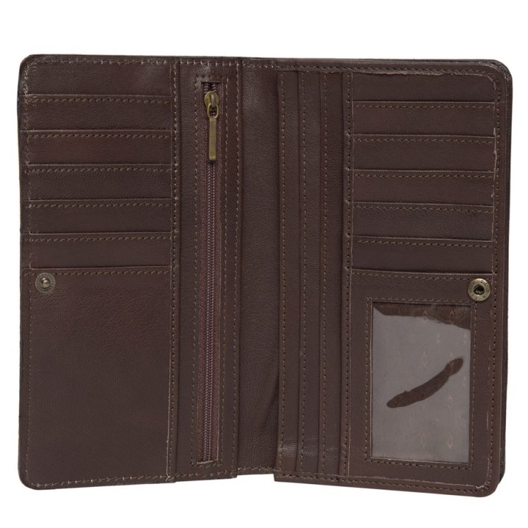 The Design Edge Calama Tooling Slim Cowhide Wallet