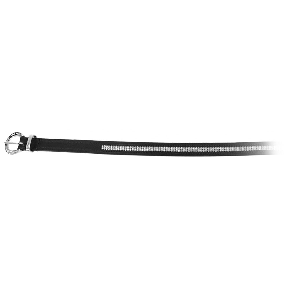 Enzo Leather Diamante Belt