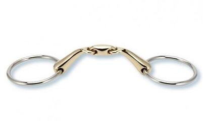 Stuebben Anatomic Loose Ring Snaffle Sweet Copper Mouth