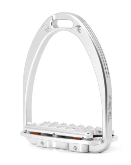 Tech Stirrups Siena Plus Silver (Jumping &amp; Xc Cushioned)