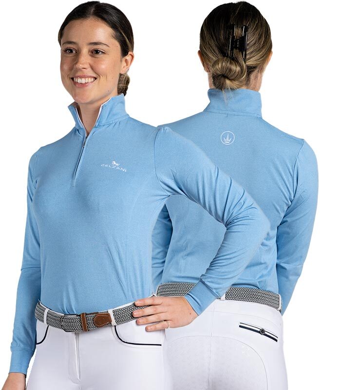 Delzani Emily Long Sleeve Light Blue