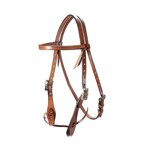 Fort Worth Straight Browband Headstall