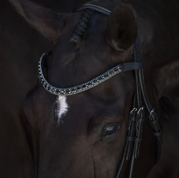 Lumiere Onyx Crystal Browband