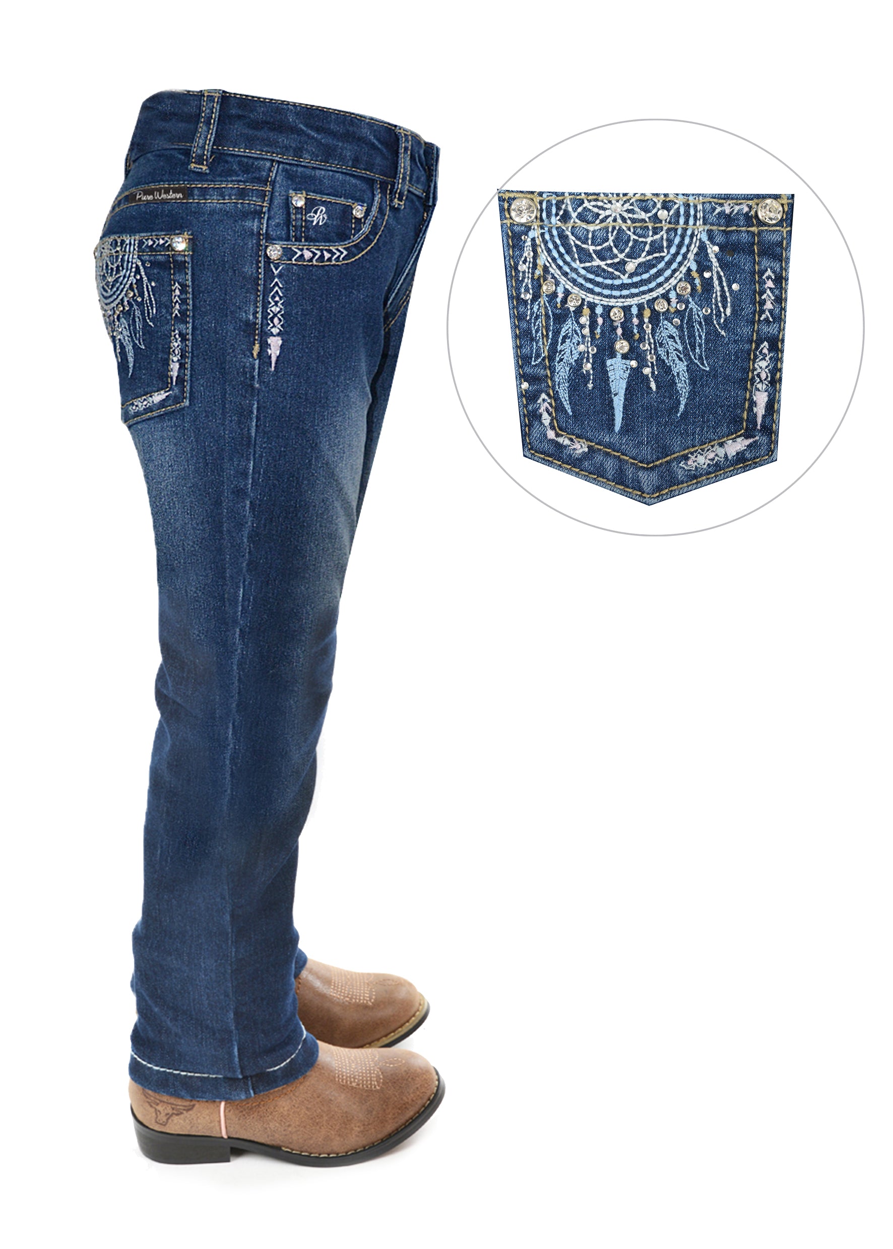 Pure Western Girls Trudy Slimleg Jean