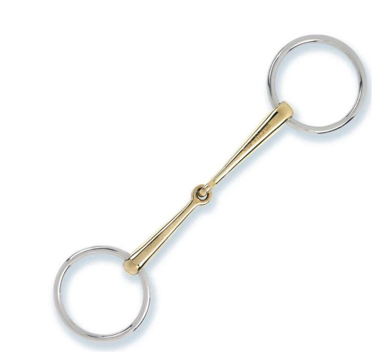 Stuebben Loose Ring Bradoon Single Joint Snaffle Sweet Copper Mouth