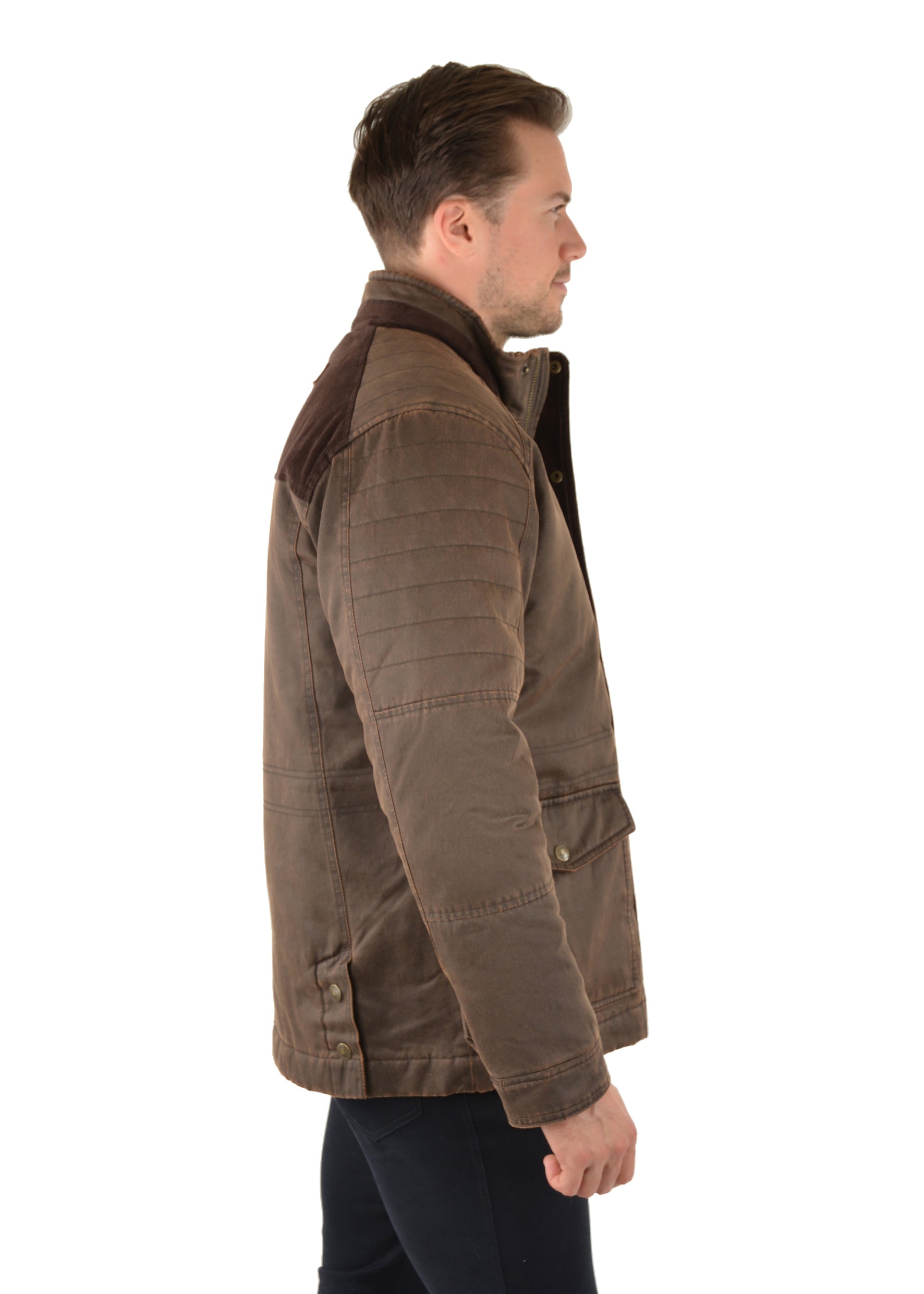 Thomas Cook Bradman Faux Oilskin Jacket - Boxing Day Sales