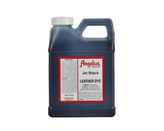 Angelus leather dye deals jet black