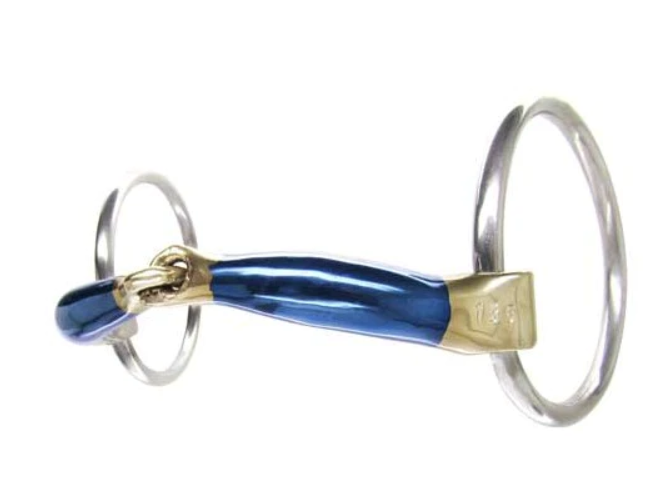 Bombers Bit Loose Ring Snaffle Ultra Comfy Lock Up