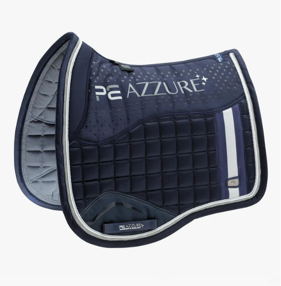 Premier Equine Azzure Anti-Slip Satin Dressage Square Saddle Pad