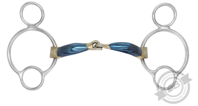 Bomber Bits 21/2 Ring Snaffle Ultra Comfy Lock Up