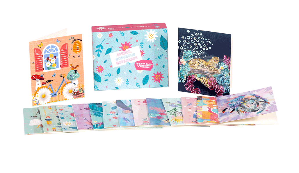 Spencil Note Card Set - Gorgeous